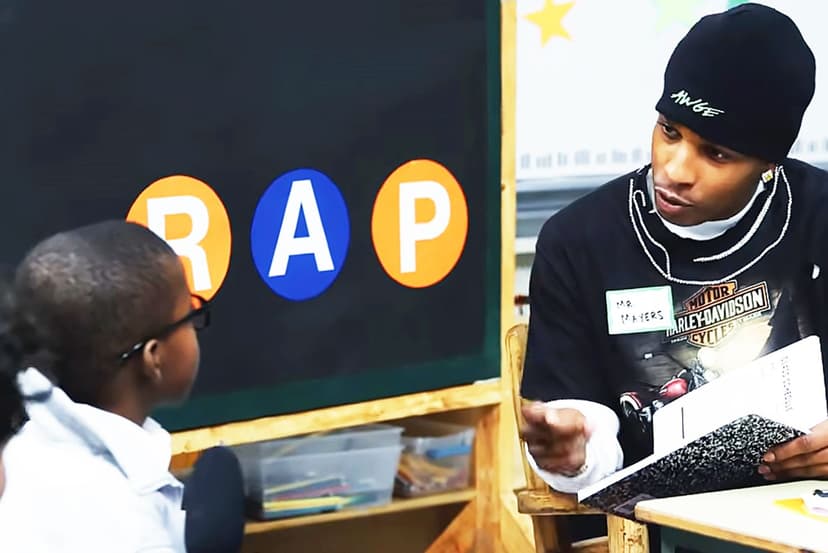 A$AP Rocky Becomes a Substitute Teacher in Harlem