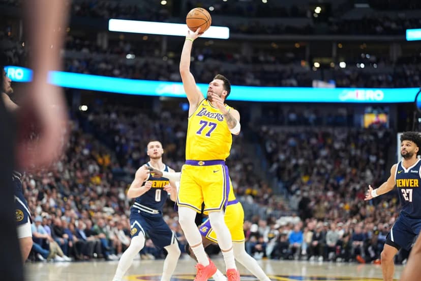 Doncic's 44 Points Lead Lakers Past Pacers