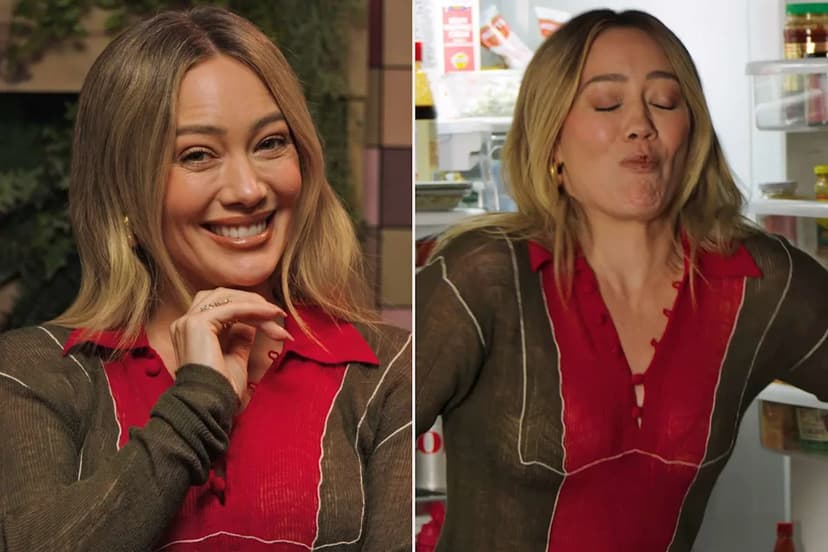 Hilary Duff's Gross Food Game Goes Viral