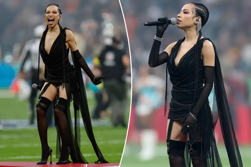 Singer's Revealing Outfit Sparks Outrage at First-Ever NFL Game in Spain