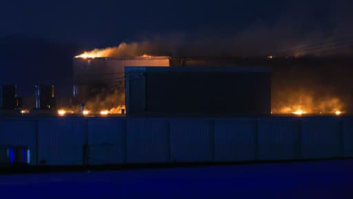 Fuyao Glass Plant Engulfed in Flames Amidst Storm