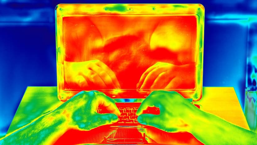Invisible Data: Thermal Radiation Hides Secret Transfers