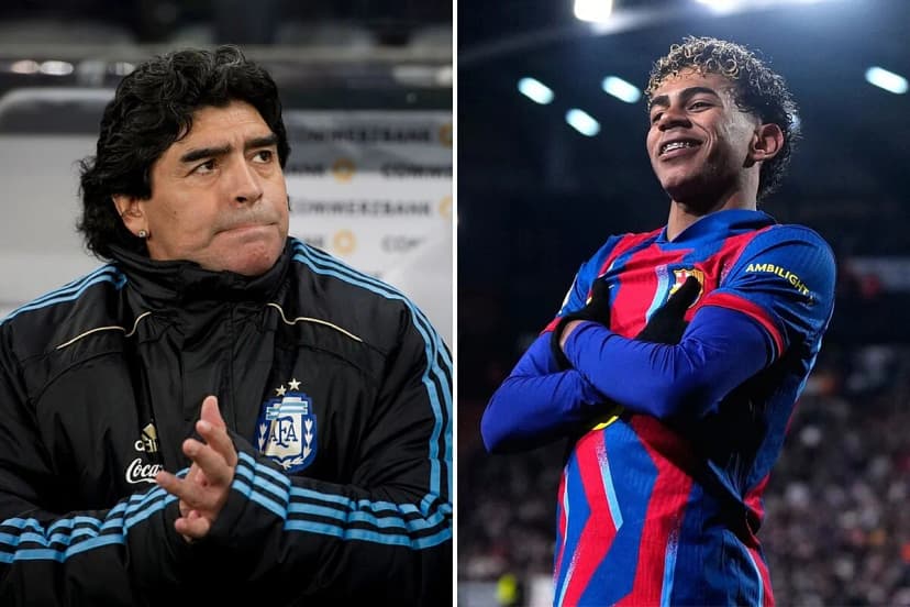 18-Year-Old Yamal Outscores Barcelona Legend Maradona