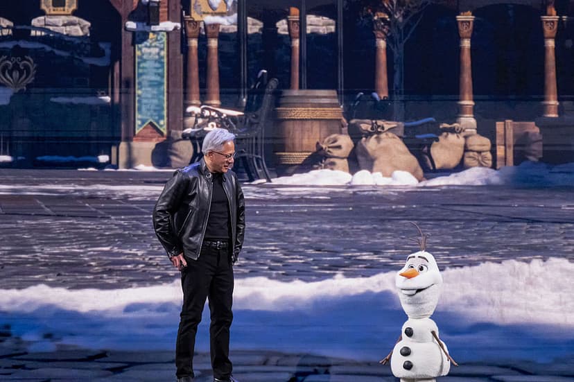 Nvidia's Olaf Robot Steals Show at GTC