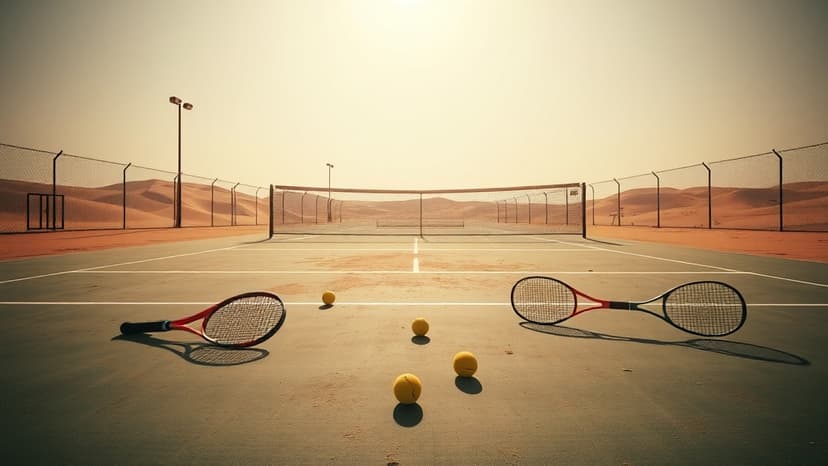 Tennis Players Stranded by UAE Drone Attack