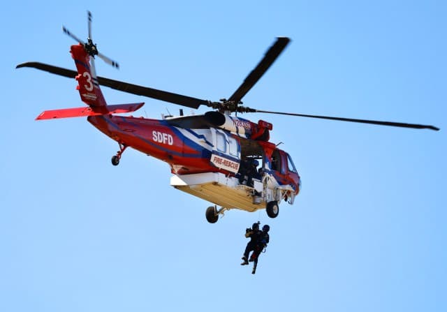 Santee Brush Fire Forces Mall Evacuation