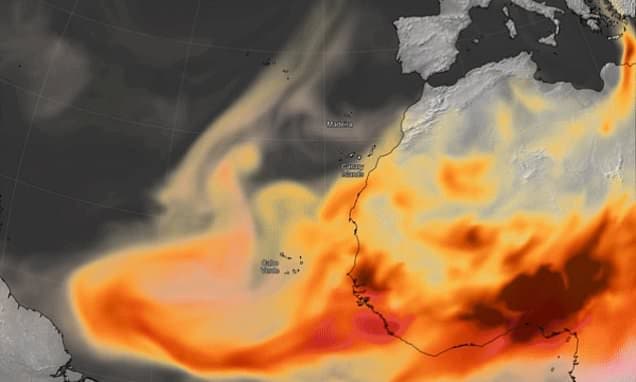 UK Faces 'Blood Rain' Alert as Saharan Dust Arrives