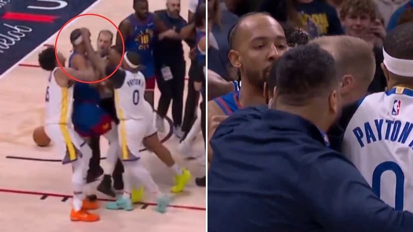 Nuggets-Warriors Game Sees Headband Hijinks!